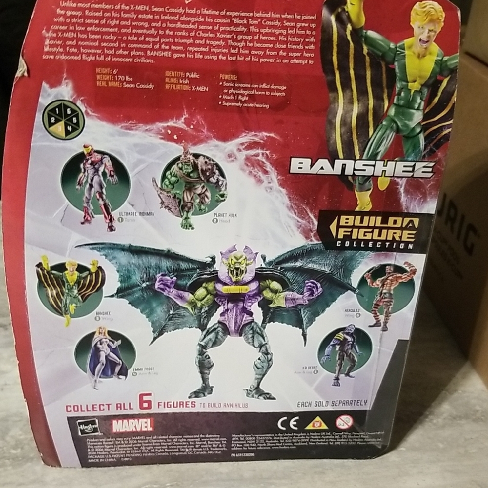 Marvel Legends Banshee In Package - Picture 4 of 5